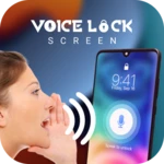 voice lock screen: pin pattern android application logo